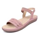 TRASE Ankle Strap Flat Sandals For Woman