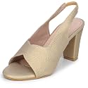 TRASE Ankle Strap Pointed Toe Block Heel