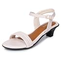 TRASE Womens Fashion Kitten Heels Sandals 