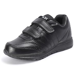 trase school shoes black for boys and girl  premium light weight eva sole  white and black colors available without laces 5 years to 16 years