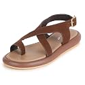 TRASE Womens Casual Flat Sandals with Cross