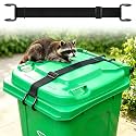 Trash Can Lock Lid, Animal Proof Garbage Can Lock for 28-96 Gallon Bins