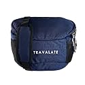 TRAVALATE Polyester DSLR Shoulder Camera Bag with Waist Belt Strap - Blue