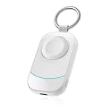 Travel Charger with Keychain for Apple Watch White