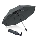 NPCQUN Travel Essentials Umbrella Windproof Compact Collapsible Light, Automatic, Strong and Portable, Wind Resistant Folding Small Umbrella for Rain