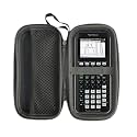 Travel EVA Hard Case Compatible with Instruments TI-84 Plus CE/TI-84 Plus/TI-Nspire CX II CAS/TI-Nspire CX II/TI-83 Plus/TI-85 /TI-86/ TI30xs /TI36X Pro/TI 34 Color Graphing Calculator