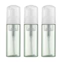 Travel Foam Pump Bottle, 2oz Small Size Foaming Soap Dispenser 3 Pack