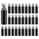 Travel Foam Pump Bottle, 2oz Small Size Foaming Soap Dispenser 30Pack Black