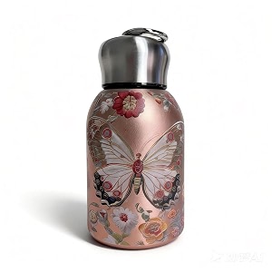 Travel Mini Water Bottle Compact Stainless Steel