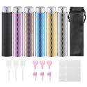 Lulupack Travel Perfume Bottle Refillable, 8ml Cologne Spray Atomizer, 6PCS