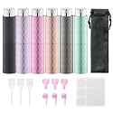 Lulupack Travel Perfume Bottle Refillable, 8ml Cologne Spray Atomizer, 6PCS