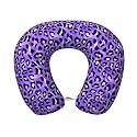 ENSFTF Travel Pillow Cozy Soft Microfiber Memory Foam Neck Pillow Head Support Soft Pillow for Sleeping Rest Airplane Car Home Use