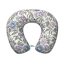 ENSFTF Travel Pillow Cozy Soft Microfiber Memory Foam Neck Pillow Head Support Soft Pillow for Sleeping Rest Airplane Car Home Use