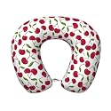 Travel Pillow Cozy Soft Microfiber Memory Foam Neck Pillow Head Support Soft Pillow for Sleeping Rest Airplane Car Home Use