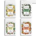 Travel Size Toilet Spray 4-Pack, Travel Essentials Toiletries, Pocket Size Pre-Poo Spray, Bathroom Odor Deodorizer, Up to 240 Uses, 4 Refreshing Scents