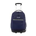 Travelers Club 20" Rolling Backpack with Laptop Compartment, Midnight Blue