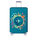 Travelkin Luggage Cover Washable Suitcase Protector Anti-scratch Suitcase cover Fits 22-32 Inch Luggage