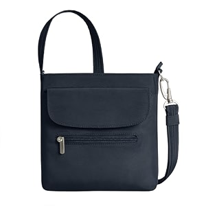 travelon anti-theft classic mini shoulder bag midnight