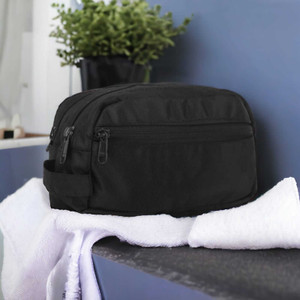 travooz Black Double Zipper Multi Purpose Utility