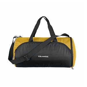 trawoc 30l gym sports amp travel duffle tmpb02 unisex duffel bag with shoe compartment  3-year warranty green