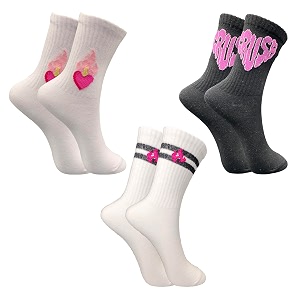 trazo women39s calf length designer knitted multicolor multi-purpose socks  socks for women