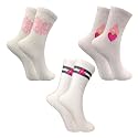 TRAZO Women's Calf Length Designer Knitted Multicolor, Multi-Purpose Socks | Socks for Women