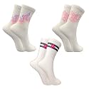 TRAZO Women's Calf Length Designer Knitted Multicolor, Multi-Purpose Socks | Socks for Women