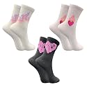 TRAZO Women's Calf Length Designer Knitted Multicolor, Multi-Purpose Socks | Socks for Women