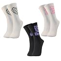TRAZO Women's Calf Length Designer Knitted Multicolor, Multi-Purpose Socks | Socks for Women (Pack of 3)