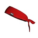 TreadBands All Terrain Tieback Non Slip Headband - Solid Colors (Red)