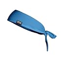 TreadBands All Terrain Tieback Non Slip Headband - Solid Colors (Columbia Blue)