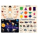 TreasureBox Wooden Puzzle Educational Board Learning Toy Tray for Kids, Size 22x30 cm (SH-SS-BP-TV)