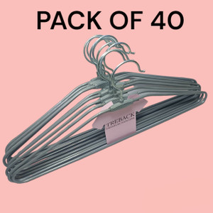treback Grey hangers pack of 40 heavy