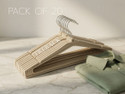 treback Premium hangers for Clothes Plastic Shirt