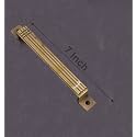 Door Handles for Main Door (7 Inch) Main Door Handle, Antique- Finish Door Handles for Home and Office (MD-126 Gold)