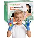 TREEGO Blue Kids Nitrile Gloves, Latex Free, XS, 100 Count