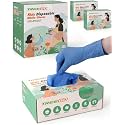TREEGO Blue Kids Nitrile Gloves, Latex Free, XS, 300 Count