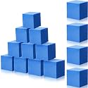 Treela Foam Pit Blocks 4 x 4 x 4 Inch Foam Cubes Soft Stacking Blocks Protective Padding Sponge Pit for Gymnastics Trampoline Arenas Rock Climbing Parkour Indoor Amusement Park