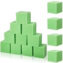 Treela Foam Pit Blocks 4 x 4 x 4 Inch Foam Cubes Soft Stacking Blocks Protective Padding Sponge Pit for Gymnastics Trampoline Arenas Rock Climbing Parkour Indoor Amusement Park