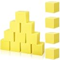 Treela Foam Pit Blocks 4 x 4 x 4 Inch Foam Cubes Soft Stacking Blocks Protective Padding Sponge Pit for Gymnastics Trampoline Arenas Rock Climbing Parkour Indoor Amusement Park
