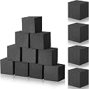 Treela Foam Pit Blocks 4 x 4 x 4 Inch Foam Cubes Soft Stacking Blocks Protective Padding Sponge Pit for Gymnastics Trampoline Arenas Rock Climbing Parkour Indoor Amusement Park