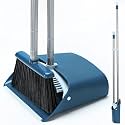 TreeLen 52 Inch Extendable Handle Dustpan and Standing Mop Set for Home, Interior, Kitchen, Office, Lobby Floor Cleaning
