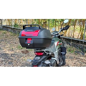 trek 39n39 ride motorcycle top case black - polypropylene