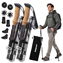 Trekology Trek-Z Hiking Trekking Poles, Walking Stick for Men, Women, 2pc