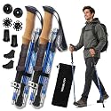 Trekology Trek-Z Hiking Trekking Poles, Walking Stick for Men, Women, 2pc