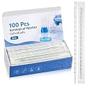 TrelaCo 100 Pcs Serological Pipettes Individually Wrapped Bulk, 2 ml