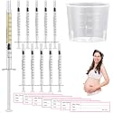 Trelaco 100 Sets 1 Ml Breast Milk Syringes No Needle Colostrum