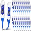 TrelaCo 36 Pcs Digital Thermometers, Oral Fast Reading, Blue