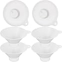 TrelaCo 6 Pcs Urine Strainer for Kidney Stones, Funnel Mesh Filter