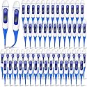 TrelaCo 64 Pcs Digital Thermometers, Oral Fast Reading, Blue